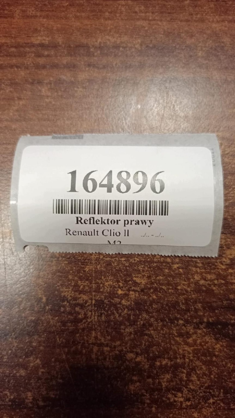 RENAULT CLIO II LIFT REFLEKTOR light right front