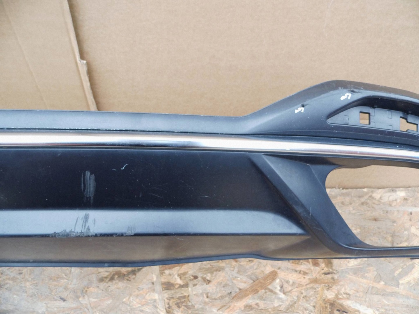 Audi A4 S4 B9 2019+ LIFT KOMBI Diffuseur Accessoires Pare choc Arrière Arrière