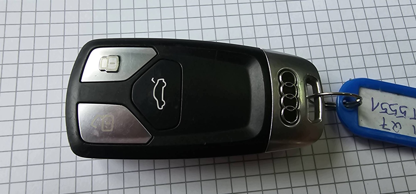 KARTA Clé PILOT AUDI Q7 II 4M