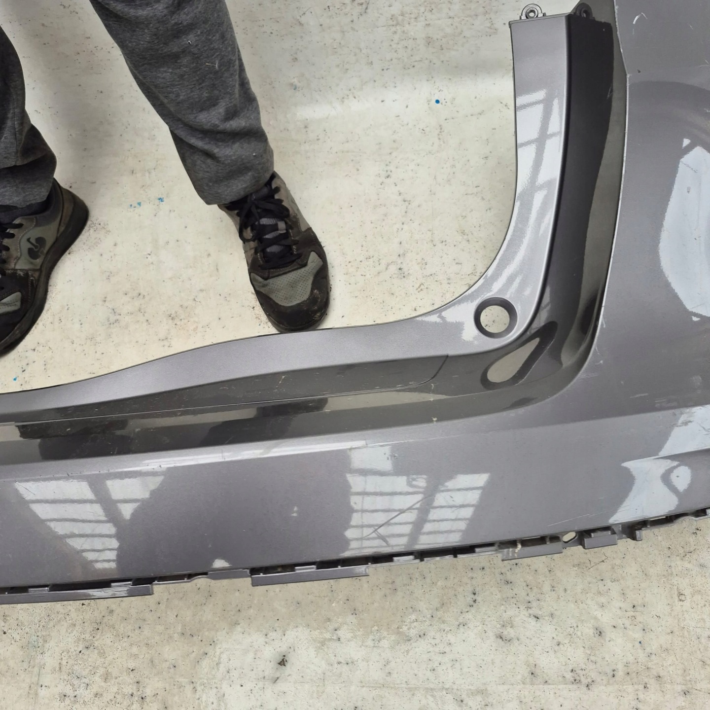 RENAULT SCENIC IV 4 16-> bumper rear part rear
