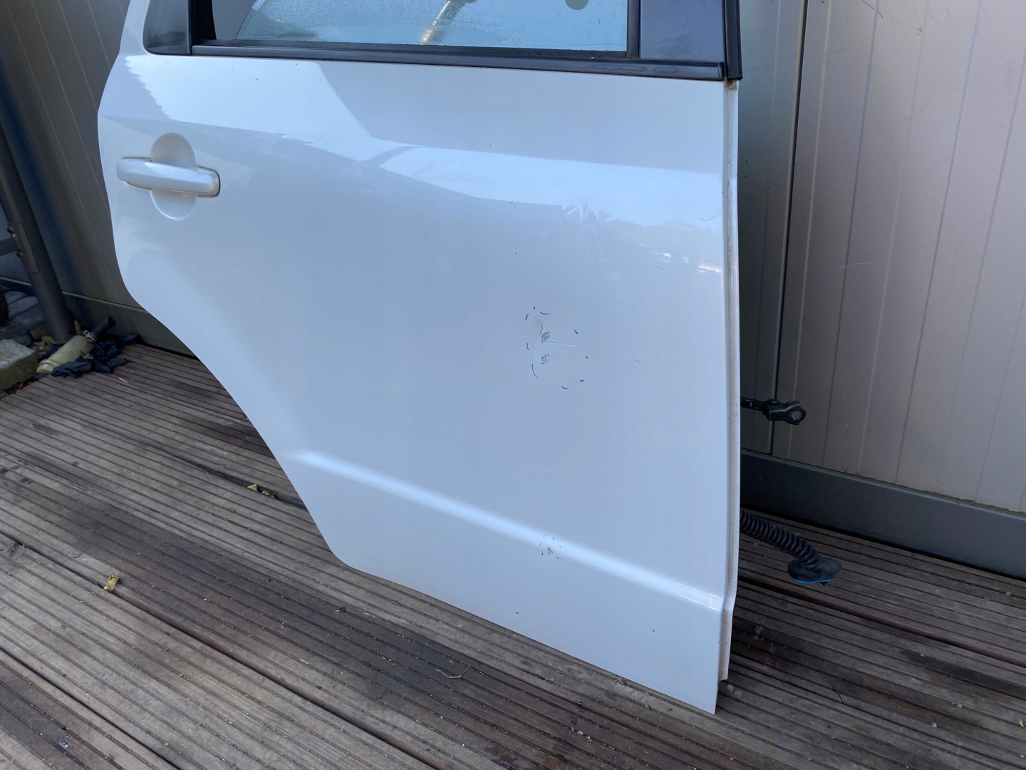 SUZUKI SX4 complete door right rear part ZMT BIALE