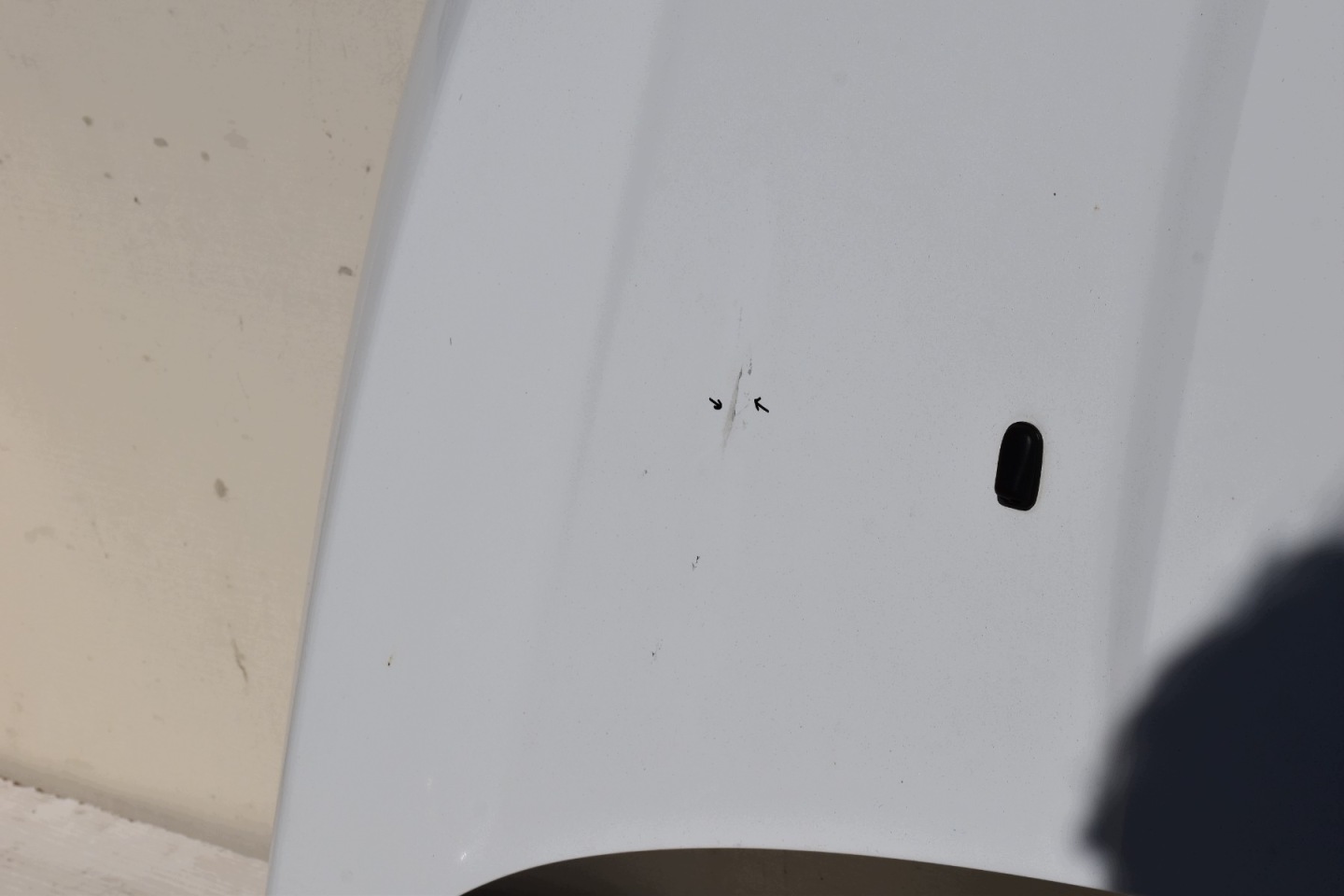 bonnet FORD FIESTA MK7 POLIFT 2012-2017 code lakieru: Frozen White
