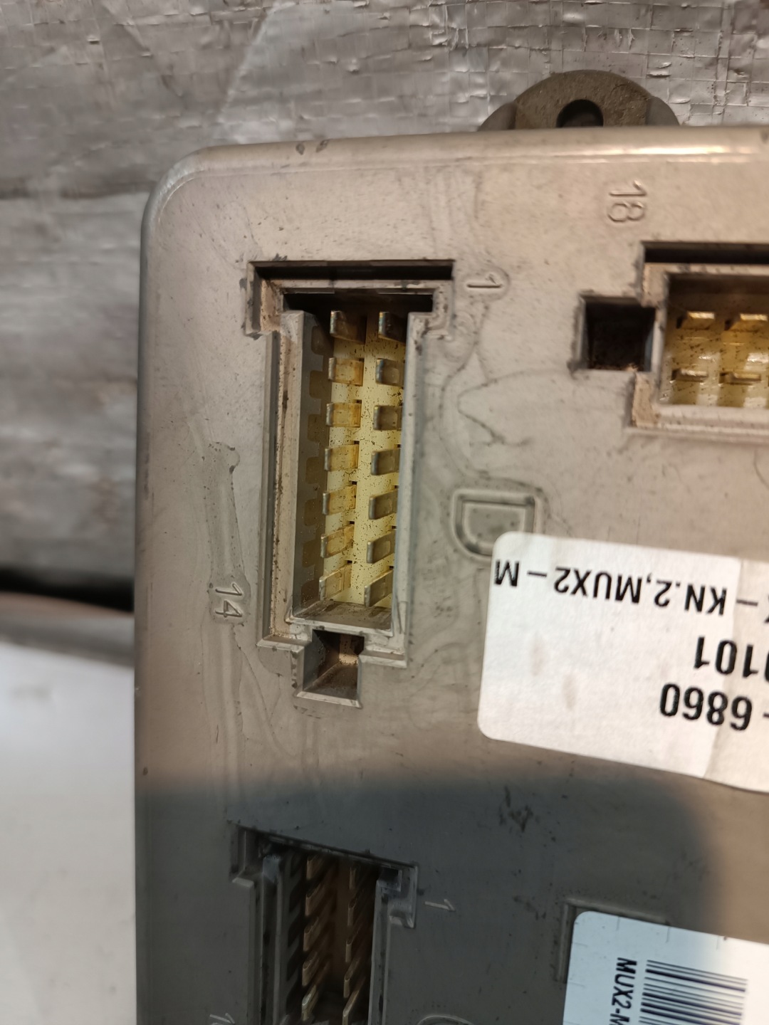 MAN AUTOBUS control unit MUX2-M 1364.21010101 048911 VERSION 3.0
