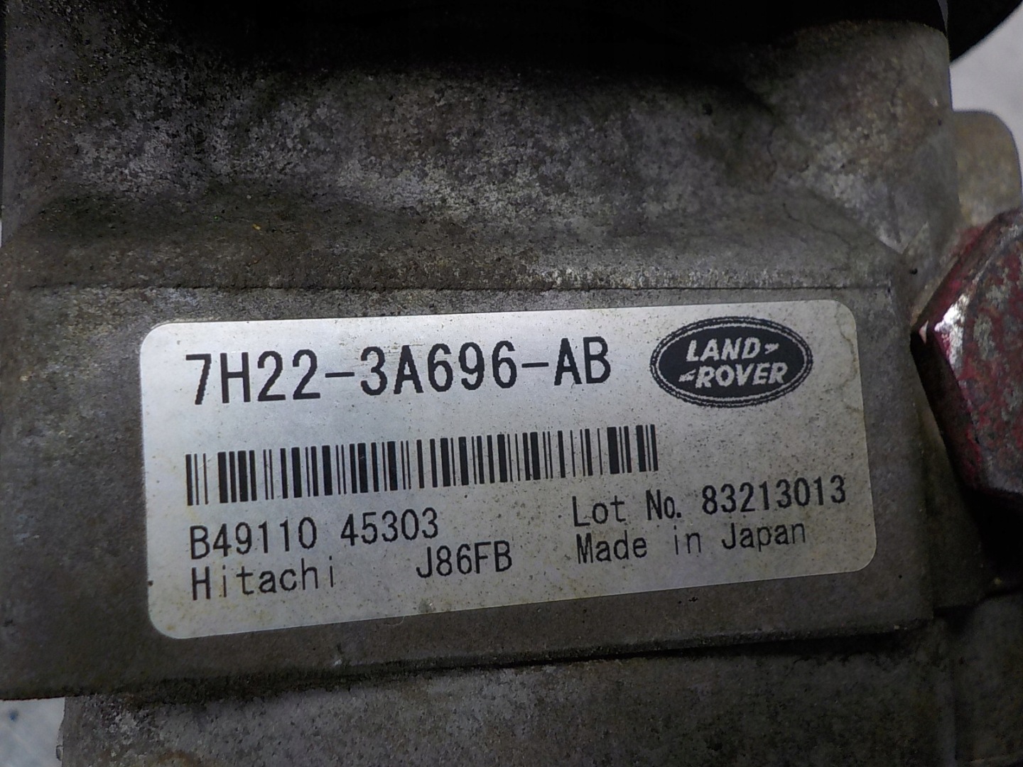 RANGE ROVER SPORT L320 2.7 TD servo pump 7H22-3A696-AB