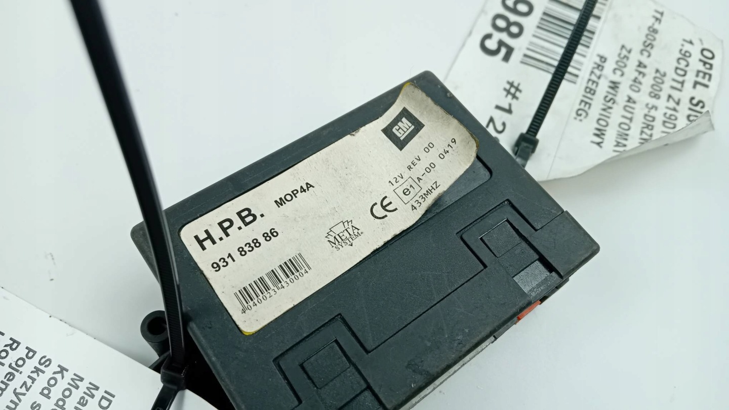 modulo TELEFONU 93183886 OPEL CORSA D