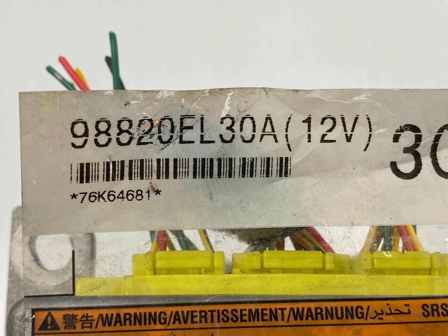 modulo airbag Nissan Tiida C11 2010 98820EL30A
