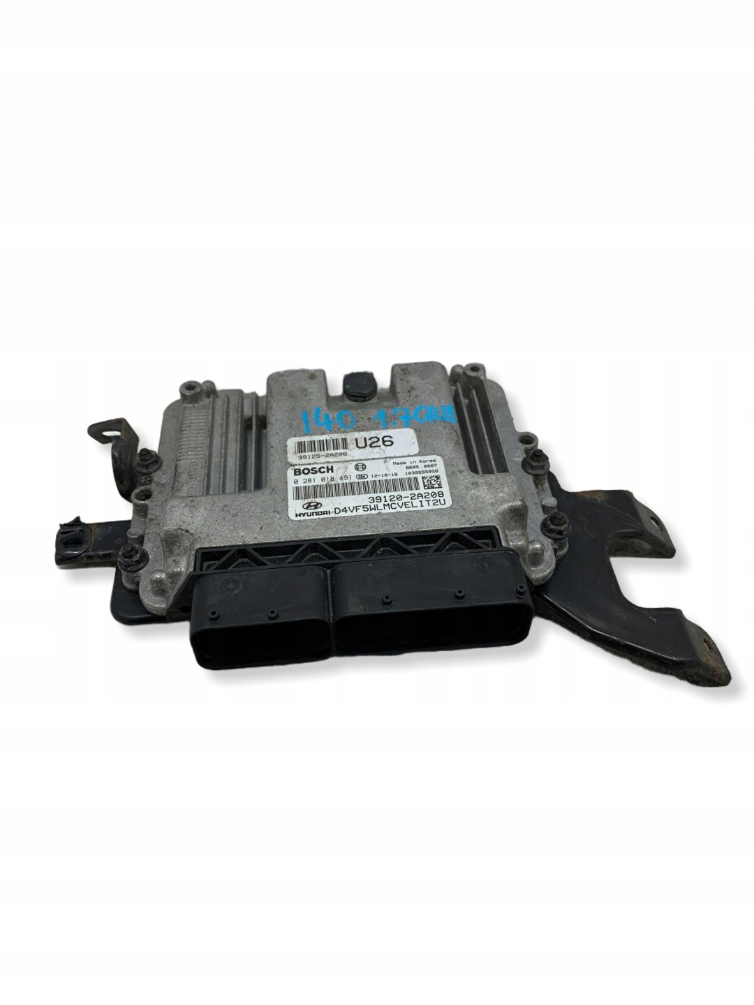 control unit computer of the engine 39120-2A208 HYUNDAI I40 (2011-2014) 1.7 CRDI
