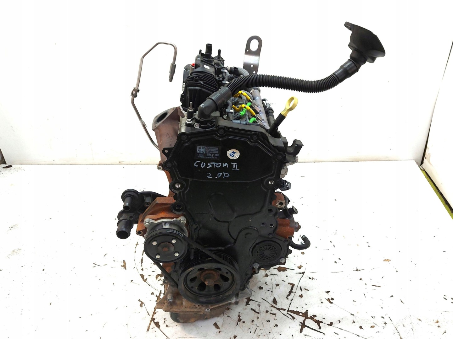 Transit Custom II 2024 Motor motor engine 2.0d 130ps 24tyskm BCFA idealny