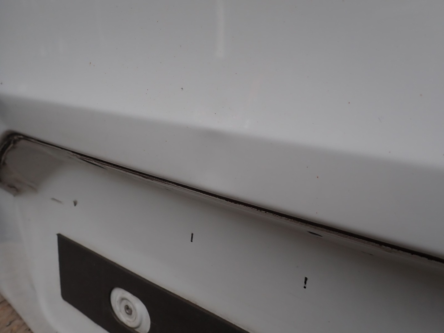 boot door cover boot FORD TRANSIT CUSTOM 2012- PJK21-V40400-AC