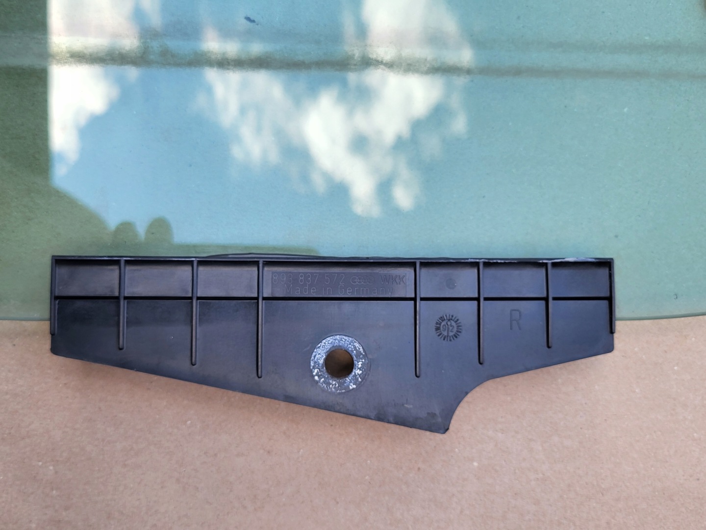 window Z door right front AUDI 80 90 B3 OE