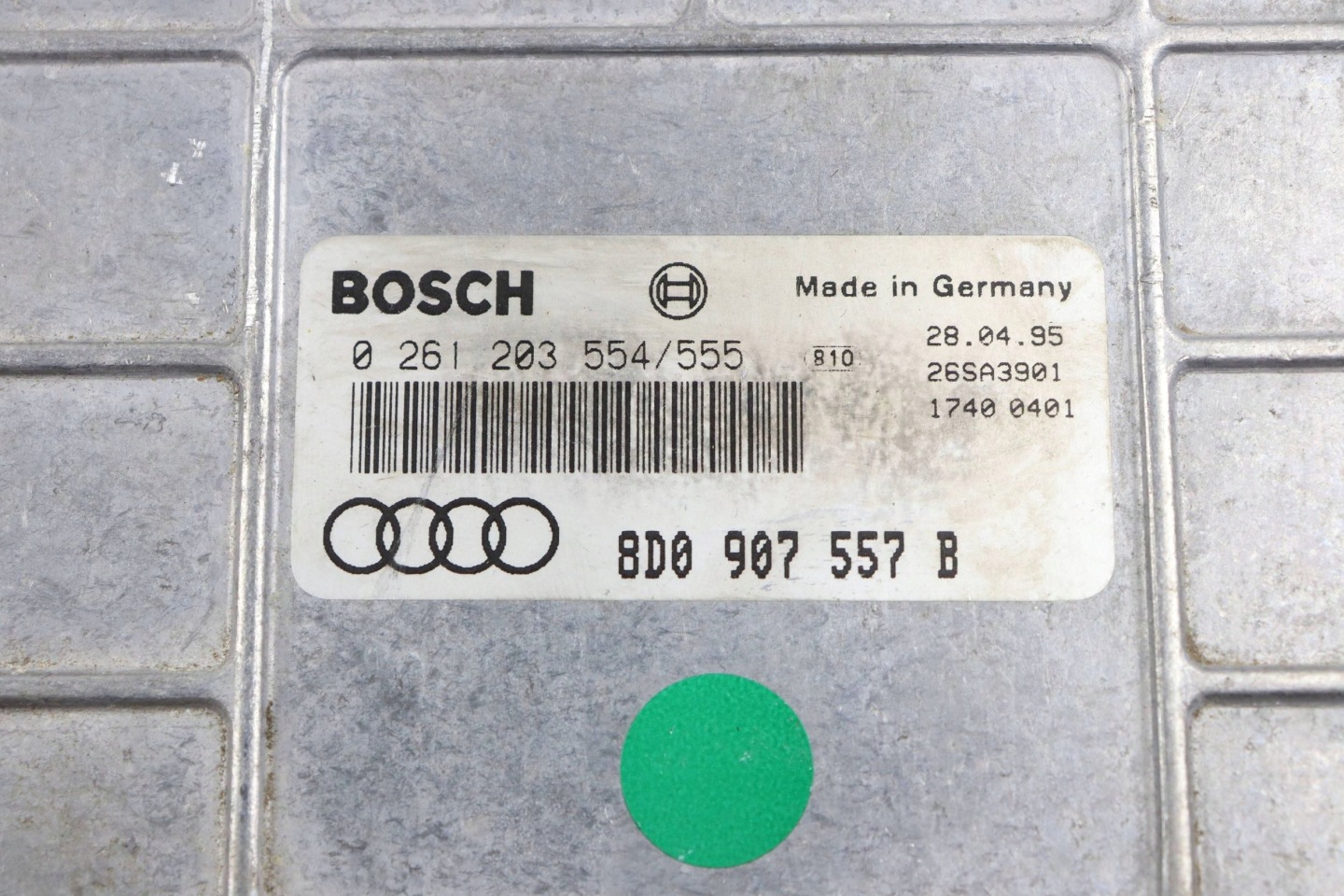 AUDI A4 B5 computer modulo Centralina Motore 1.6 8V 8D0907557B 0261203554