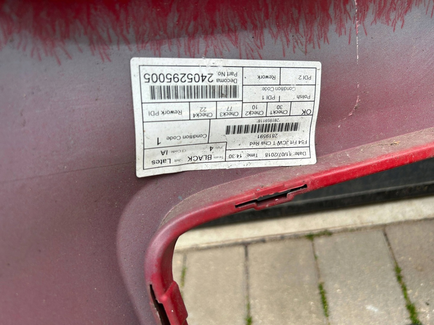 Mini Clubman F54 14- JCW bumper front front