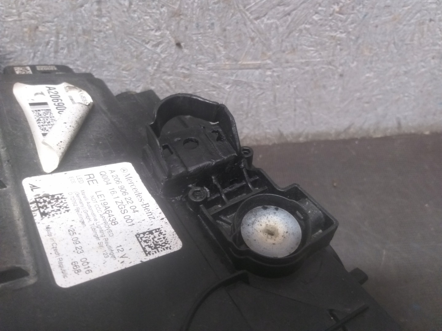 light front right MERCEDES C KLASA W206 FULL LED DIGITAL LIGHT A2069062204