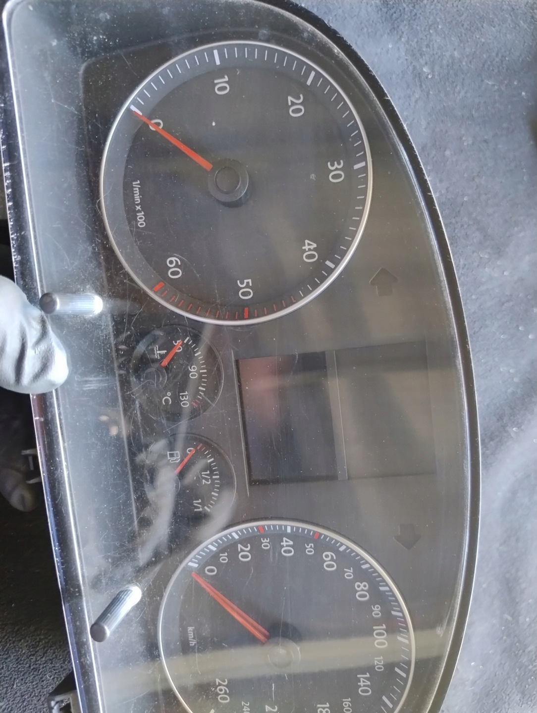 dials clock VOLKSWAGEN TOURAN LIFT 1T0920864A