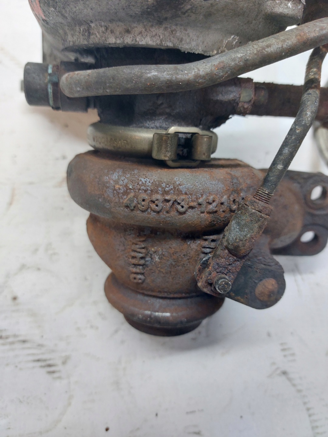 turbo FORD FIESTA MK7 1.6 TDCI 4837312100