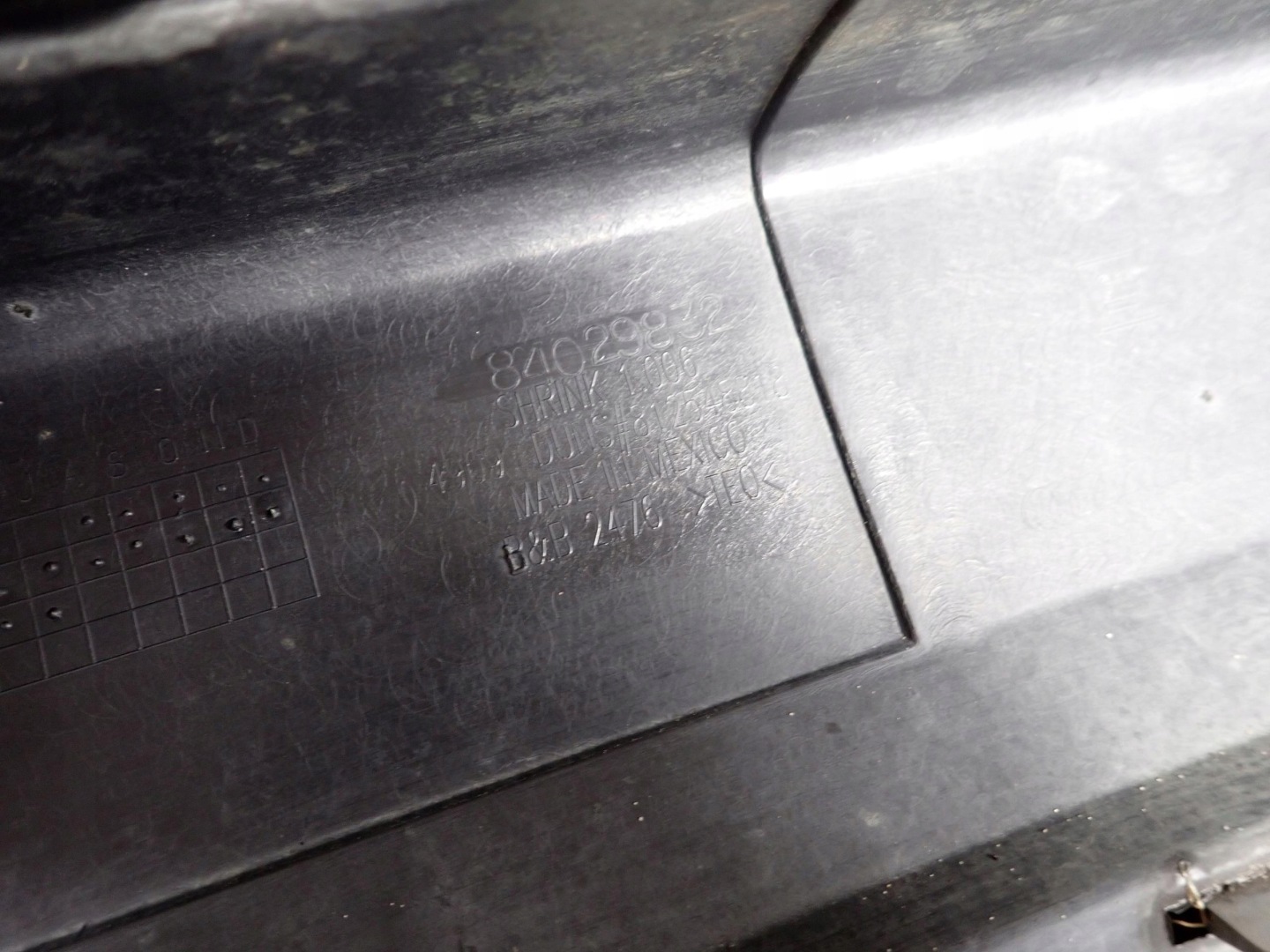 CHEVROLET SILVARADO 16-19 SPOILER nárazníku předek předního