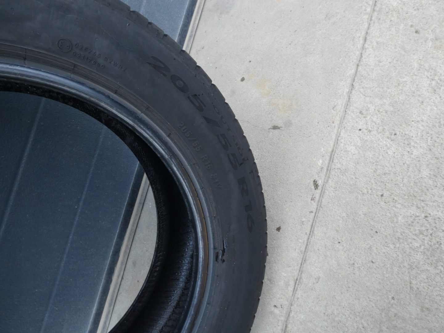 1X gomma Pirelli 205/55/16 2020R