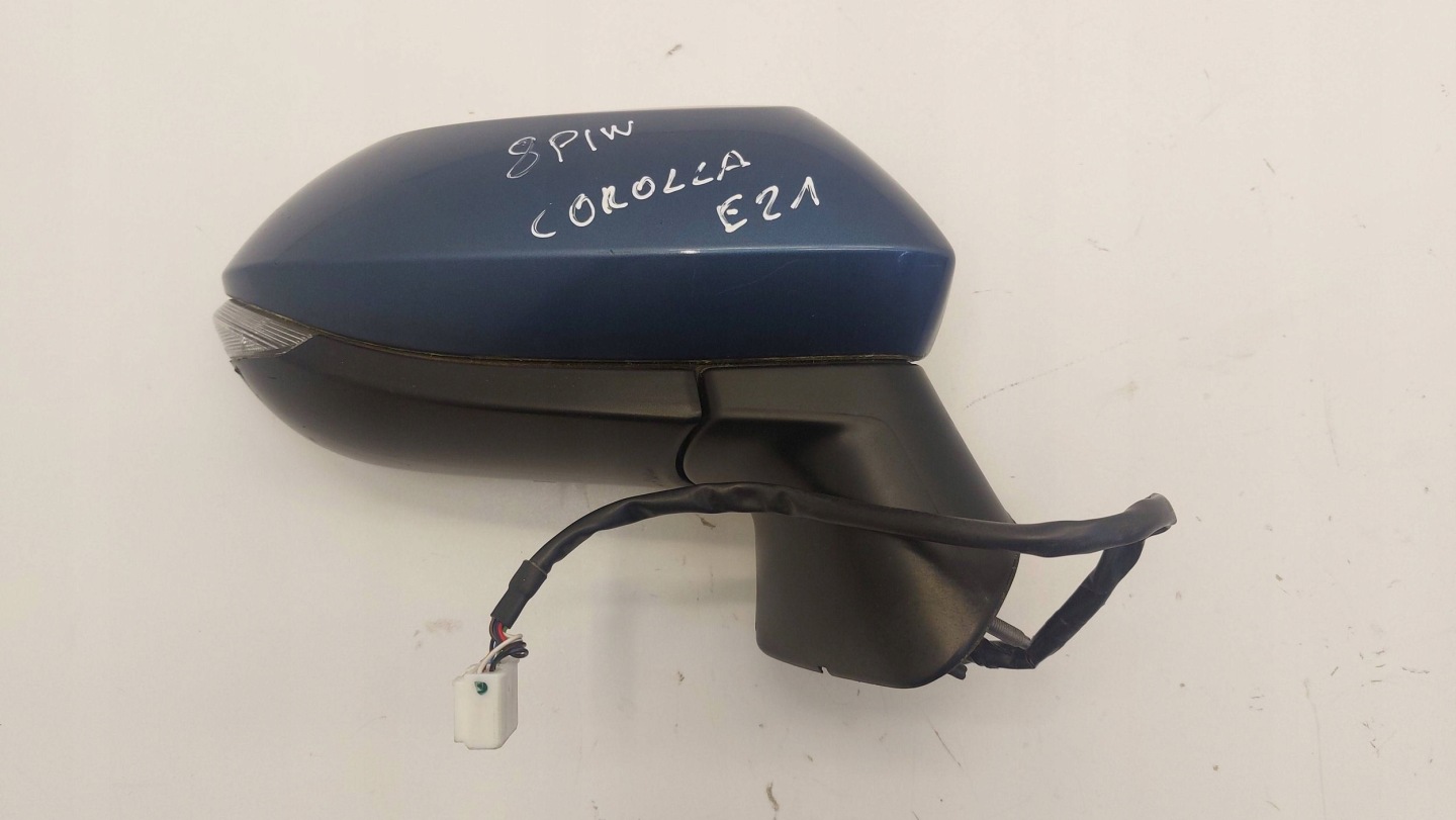 TOYOTA COROLLA E21 18-25r mirror right electrics 8 PIN EUROPA