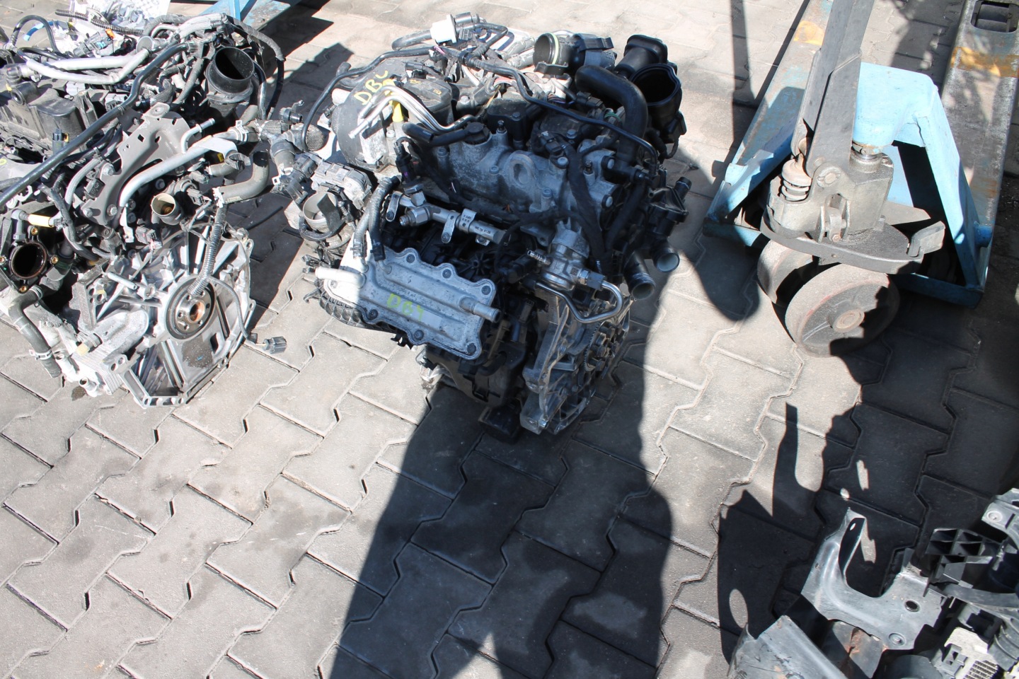engine complete VW 1,0 TSI DBY 15 TYSKM