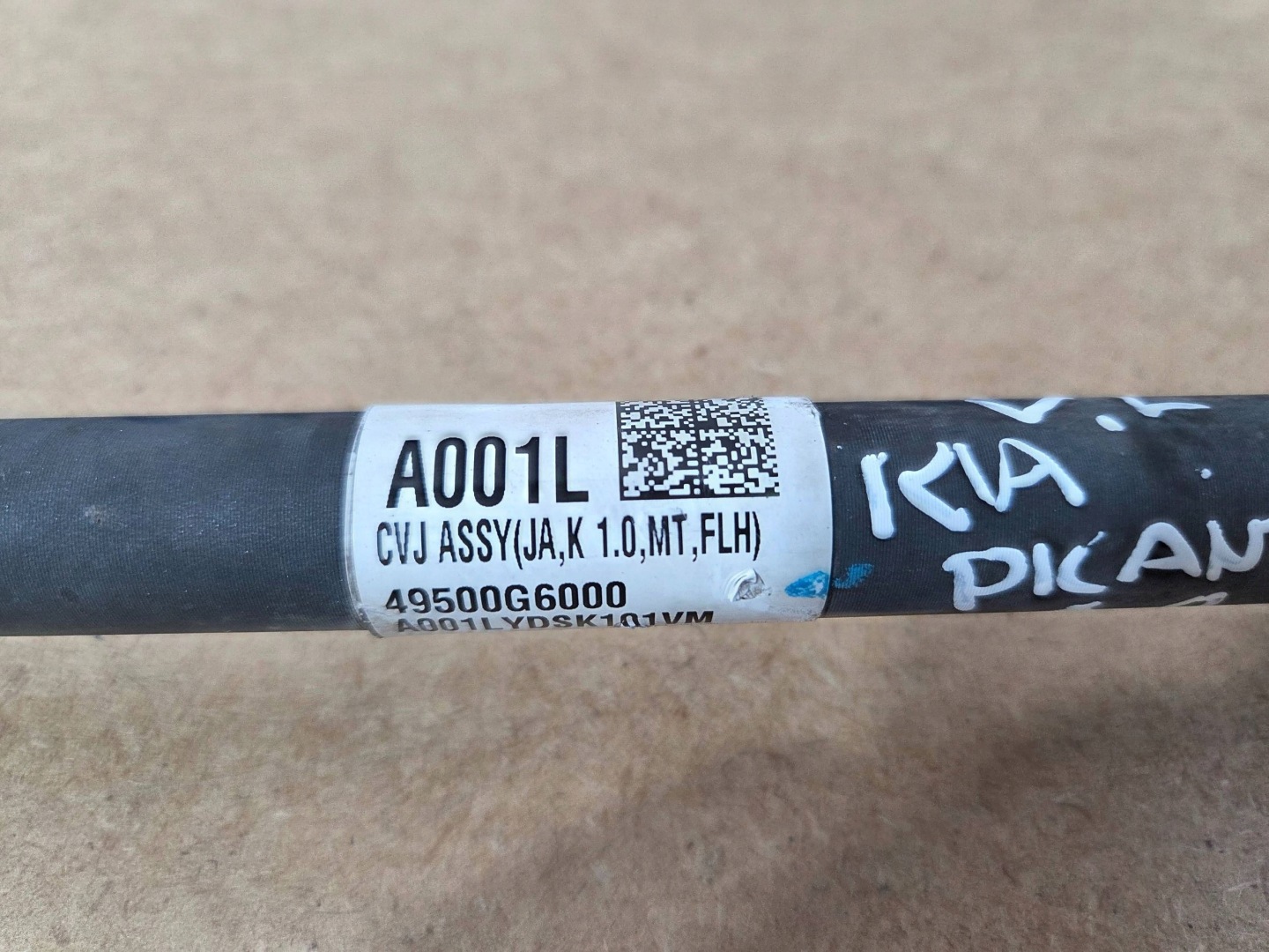 Kia Picanto III 1,0 2025r semi-axis front left 49500G6000 (P875)