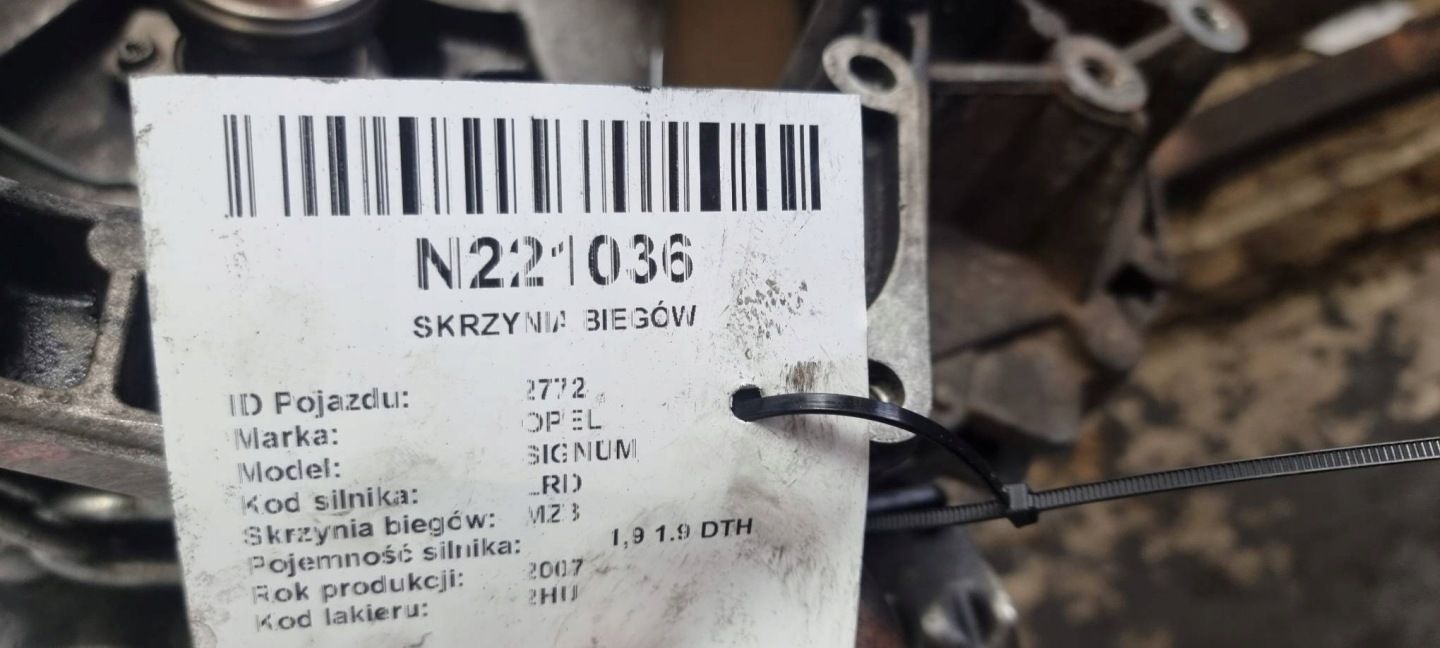 Getriebe F40 1.9 DTH 183 KM OPEL SIGNUM