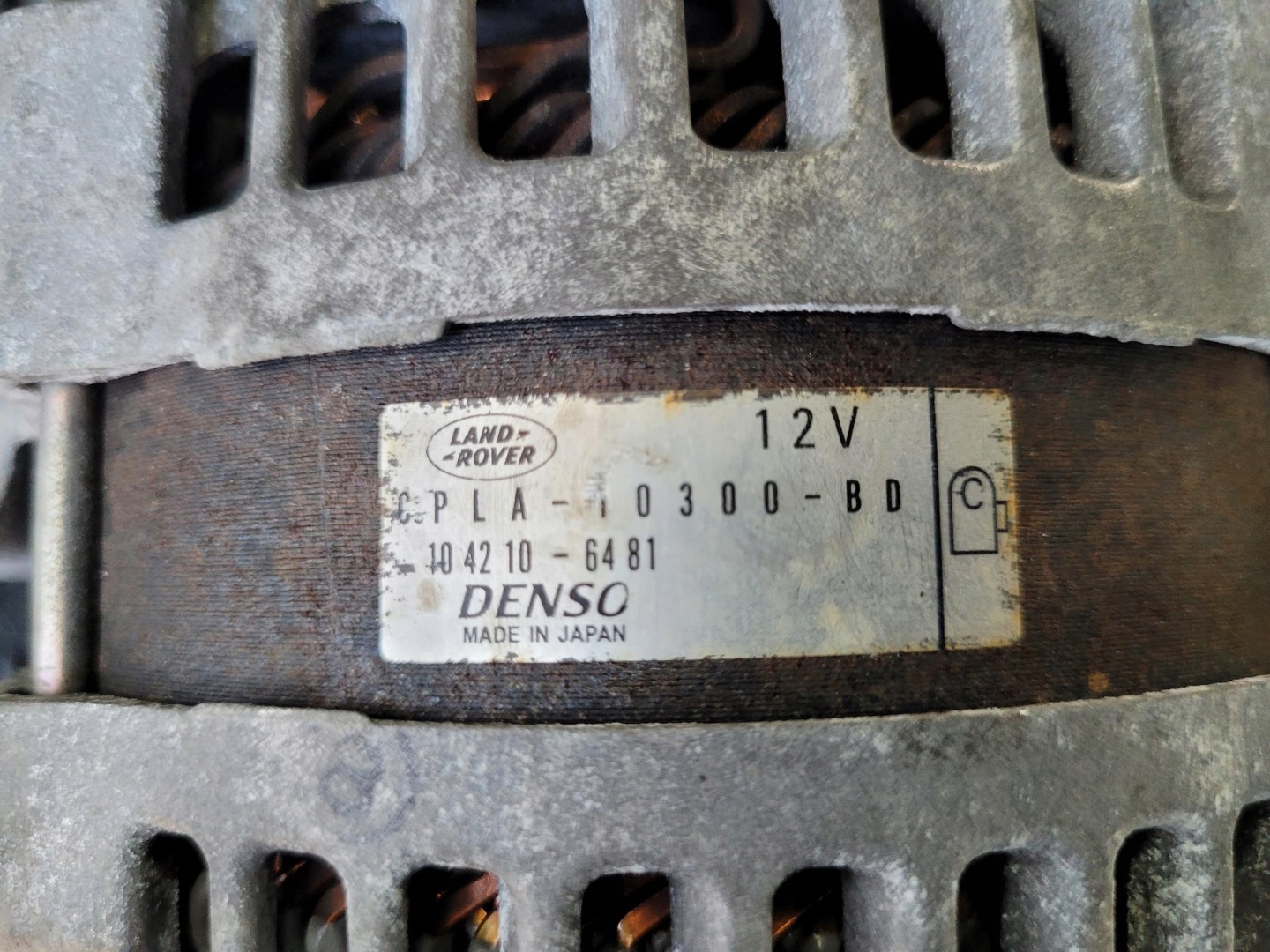 ALTERNATOR CPLA-10300-BD RANGE ROVER VOGUE L405 3.0 D