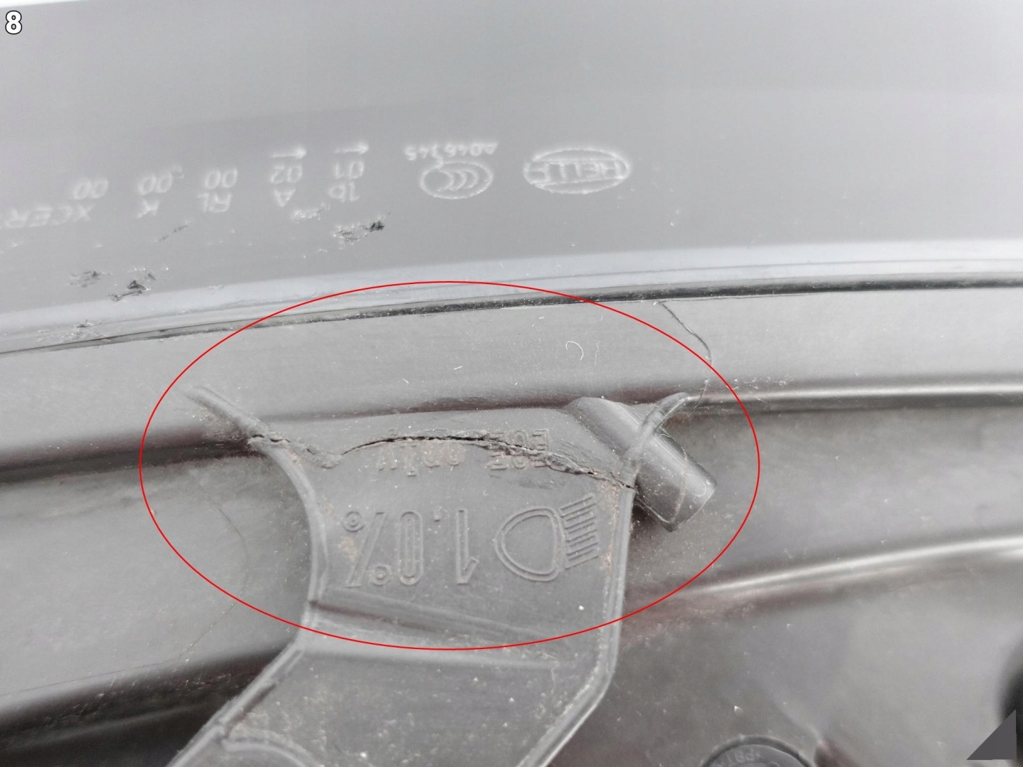 AUDI A8 S8 D4 4H0 before lift 09-13 FULL LED light right front EUROPA