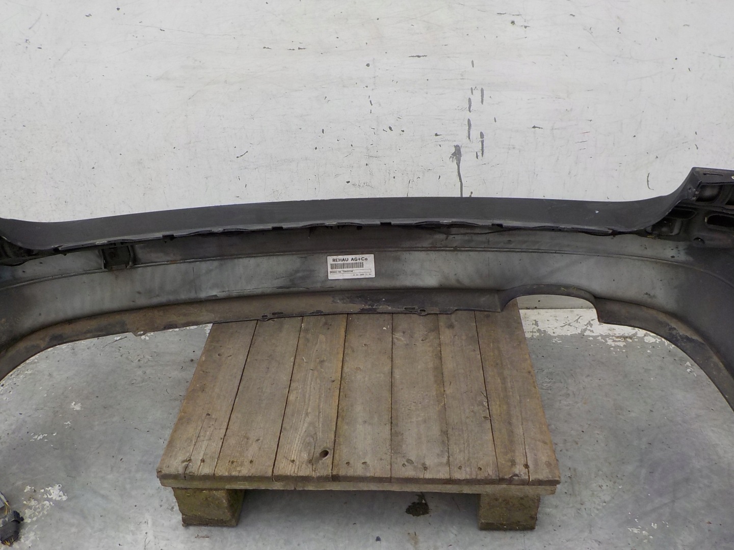 841 BMW 5 E61 KOMBI LIFT bumper rear part rear PDC
