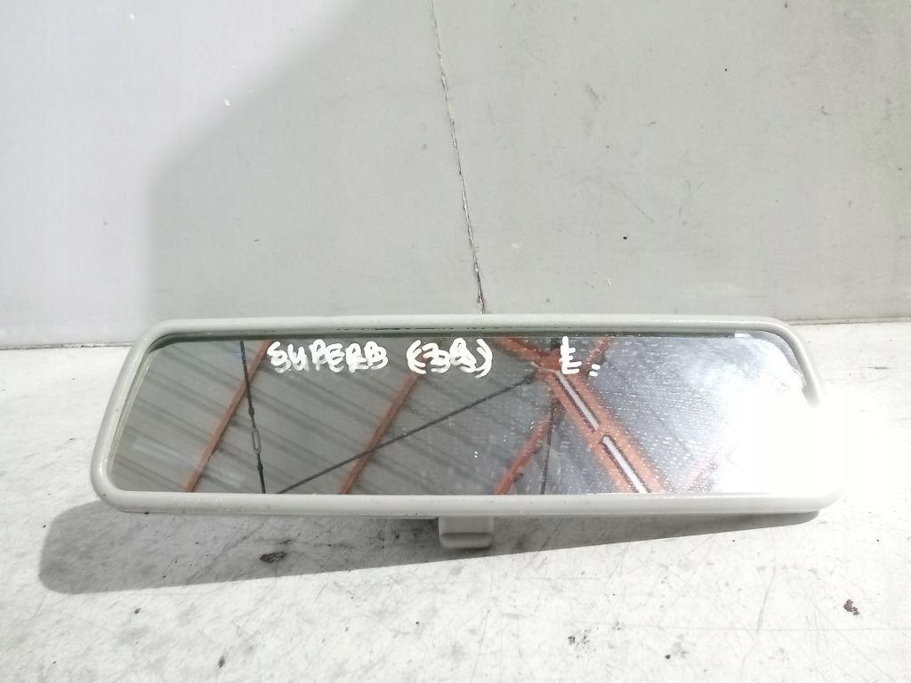 Skoda Superb and rear-view mirror inner