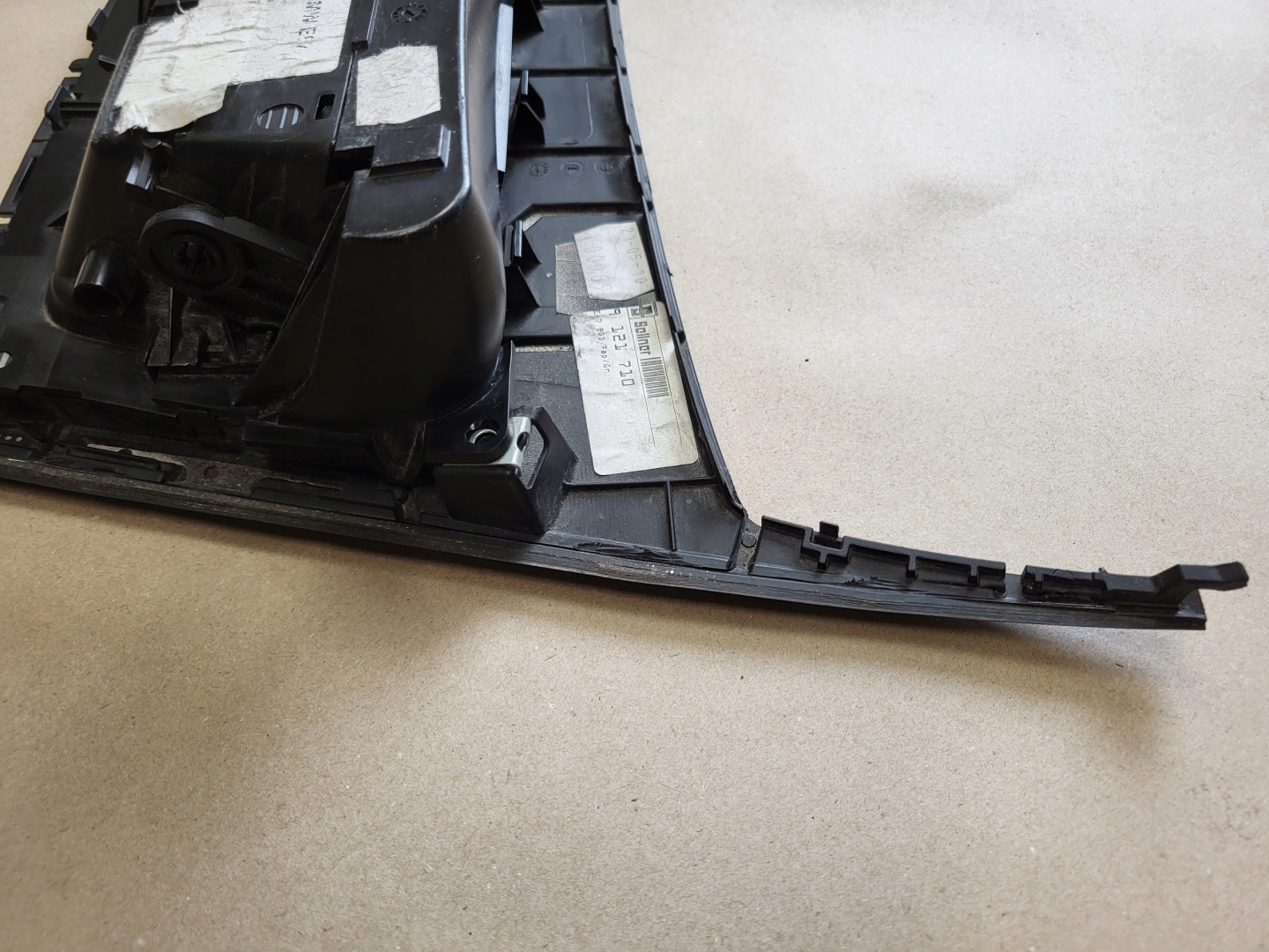 ashtray passenger compartment consoles of the dashboard front DEKOR TUNELU BMW 1 E81 E82 E88 OE