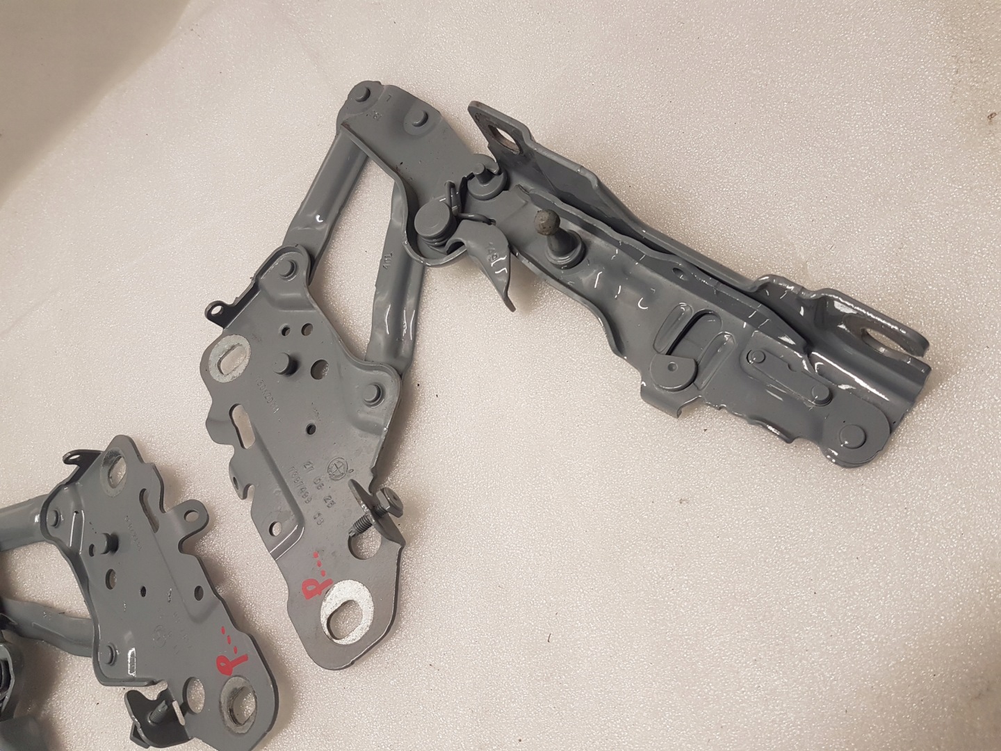bonnet hinges left right BMW X3 G01 X4 G02 7397499 7397500