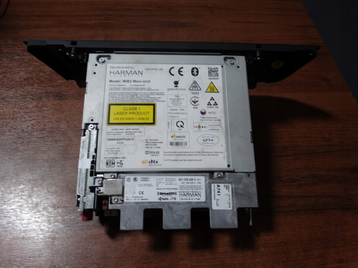 IDEALNY player navigation HARMAN AUDI A6 A7 C7 1 9