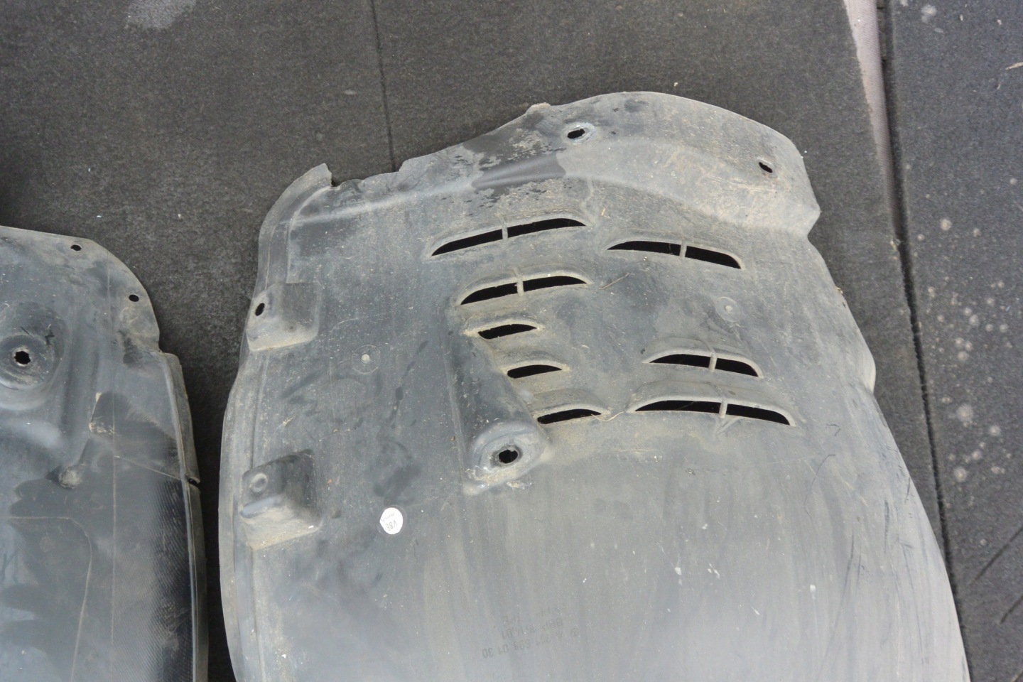mudguard left front KPL MERCEDES E-KLASA W211