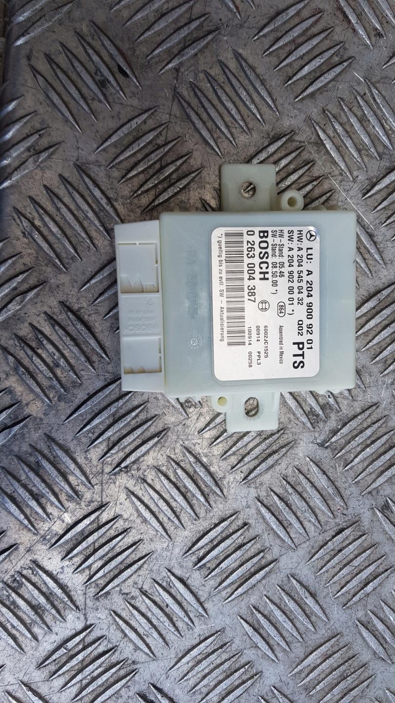 MERCEDES W204 control unit PDC 0263004387