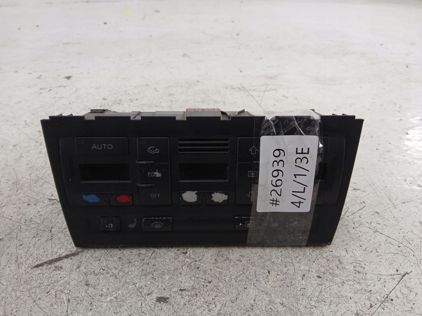 AUDI A4 B6 Unite commande clima Bouches buses 8E0820043L