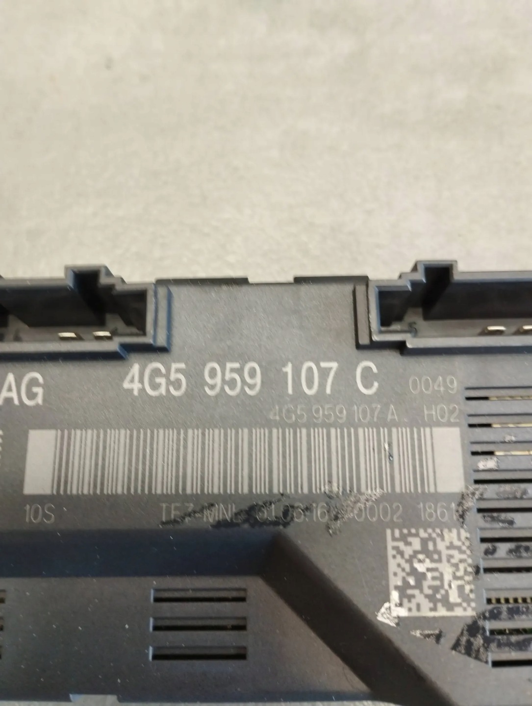 Audi A6 C7 4G Module du capot Électrique 4G5959107C