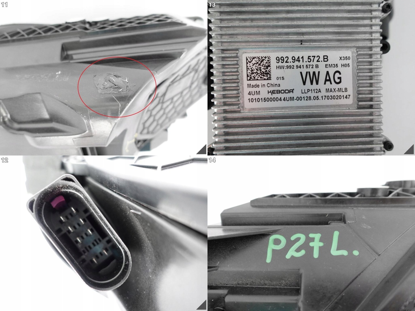PORSCHE 911 992 19- light FULL LED BASIS +module EU