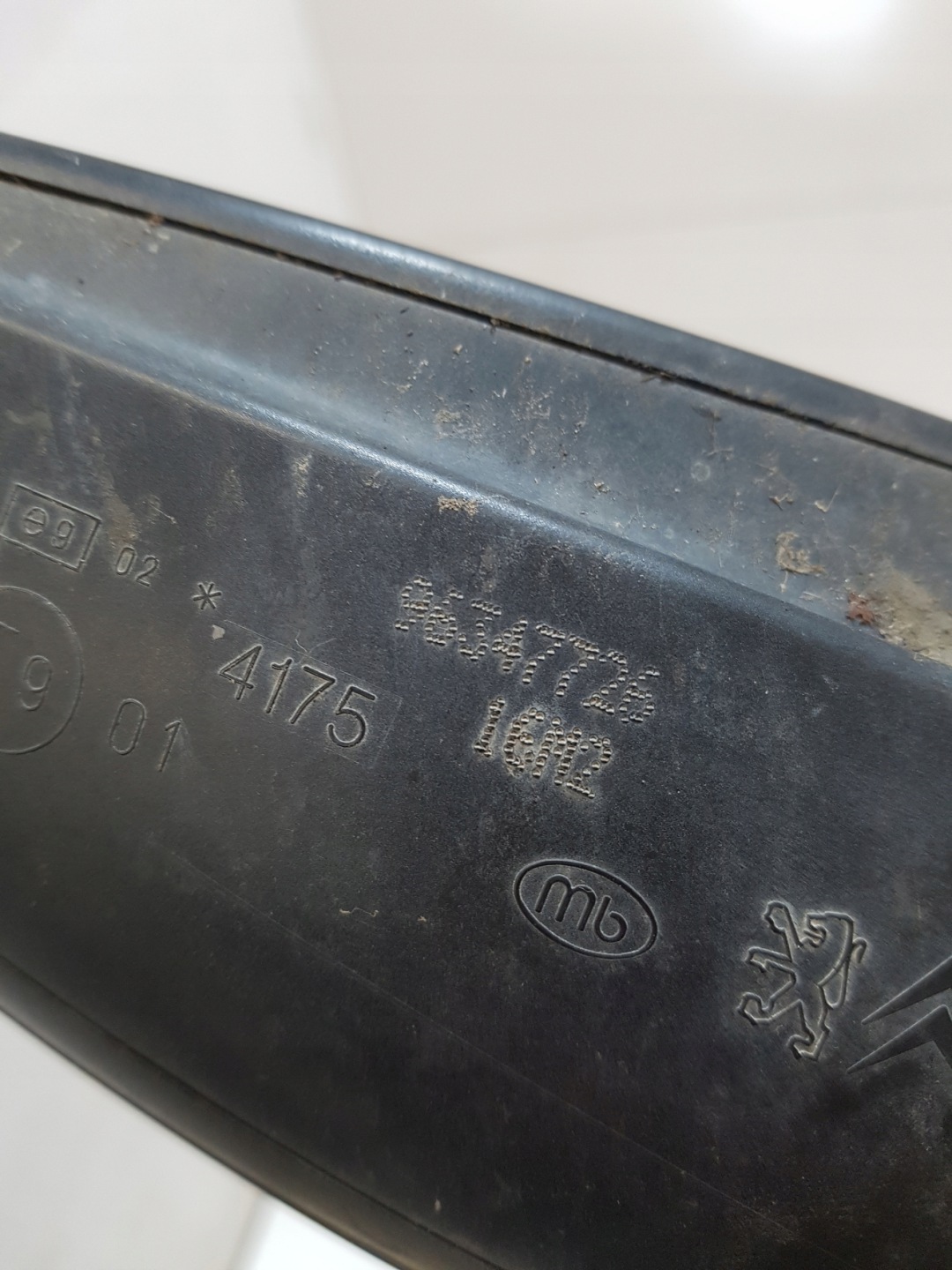 mirror left electrics PEUGEOT 307 5 PIN 96347726