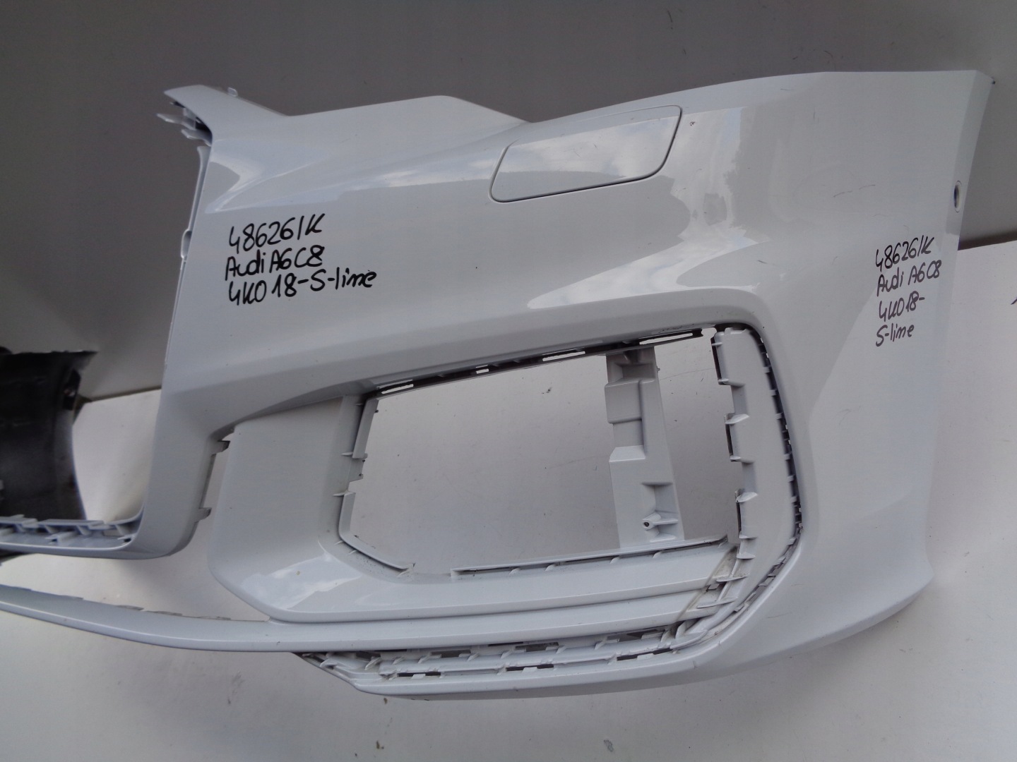 front bumper AUDI A6 C8 4K 4K0 18- S-LINE NR 48626