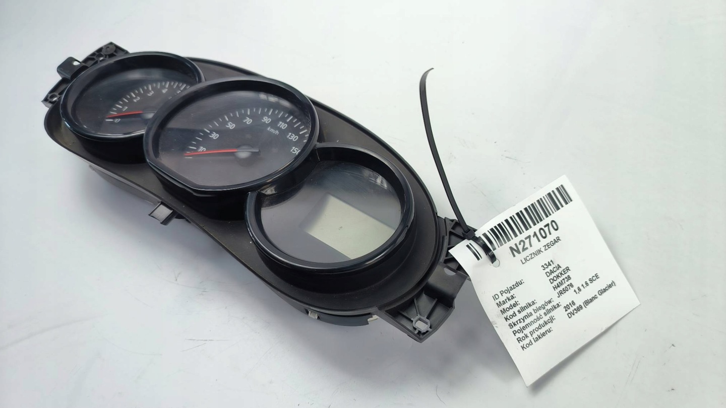 dials clock 248100770R DACIA DOKKER
