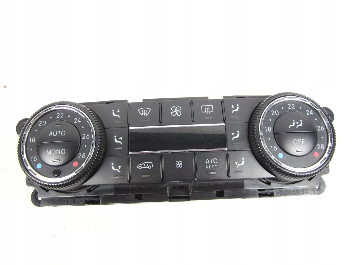 Panel switch of the air conditioning air conditioning devices front front Mercedes GL X164
