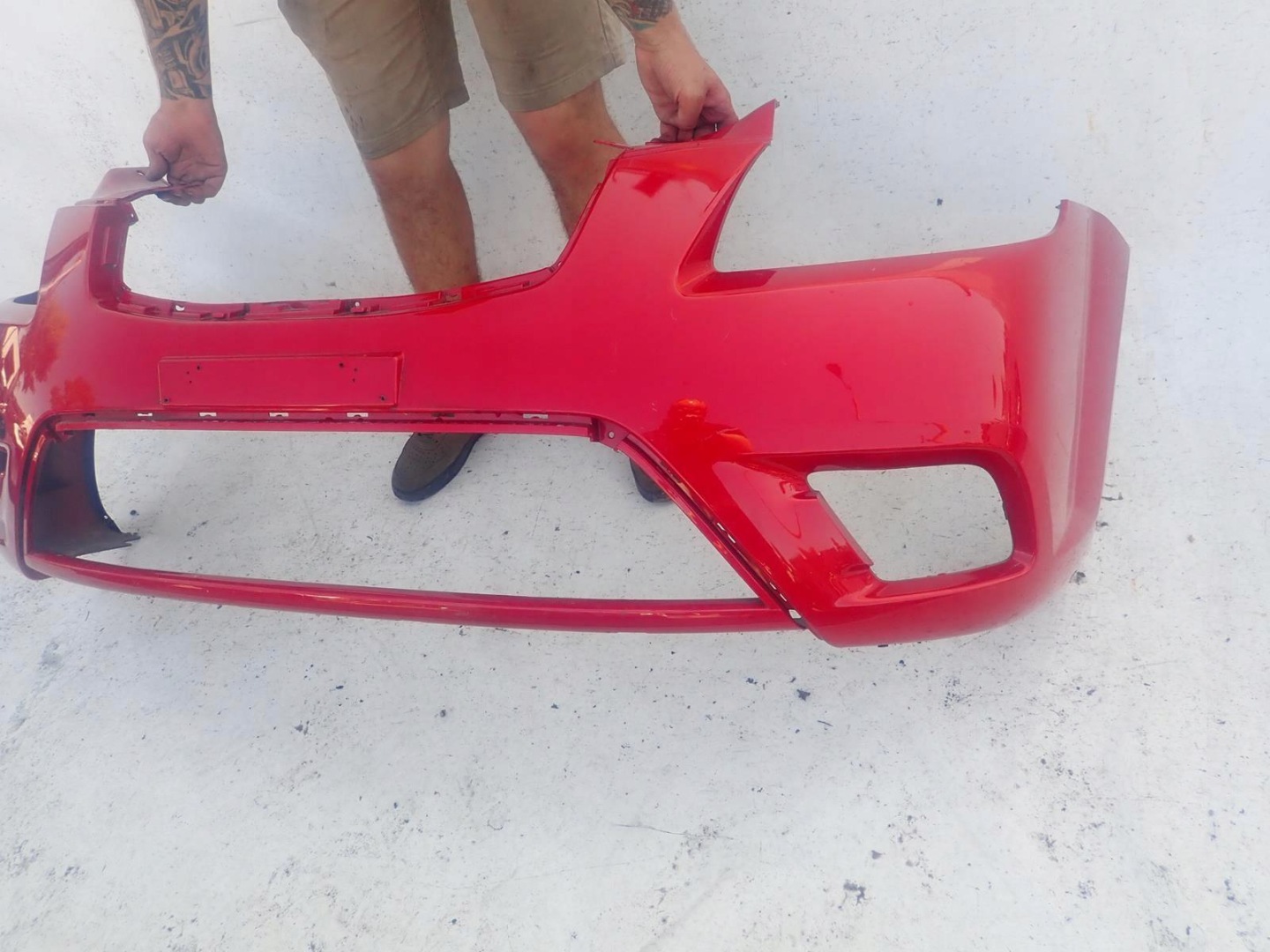 KIA RIO II 2 LIFT 09-11 bumper front front
