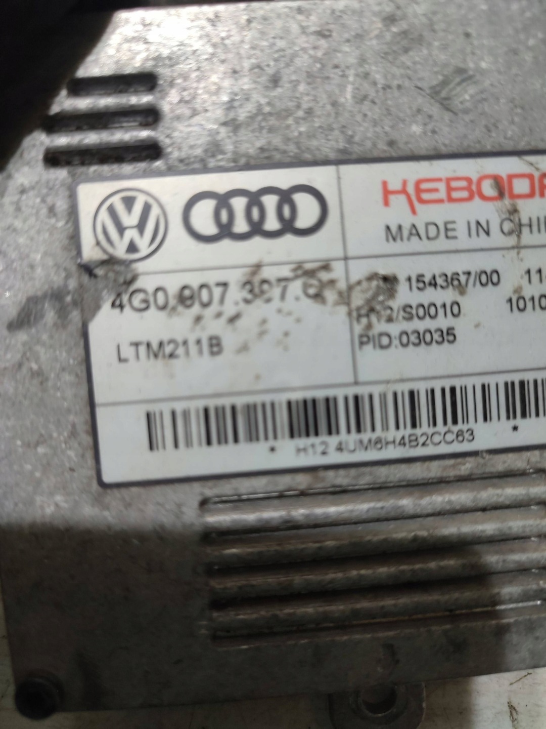 Audi A6 S6 C8 4K 2019 modulo poziomowanie luci Xenon