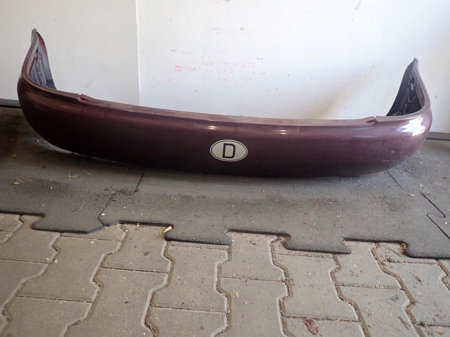 bumper rear part rear AUDI A4 B5 1995- sedan 8D5807363