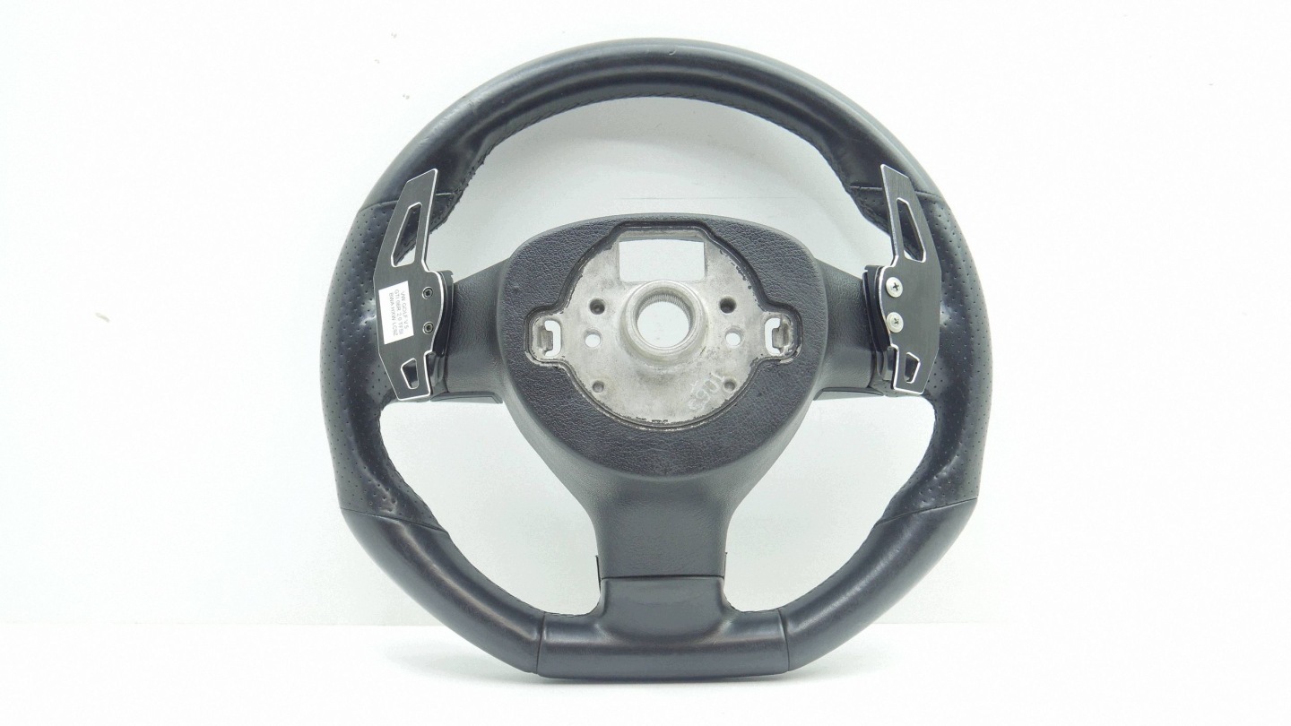 steering wheel, leather with shifting VW GOLF V GTI 1K0419091BF