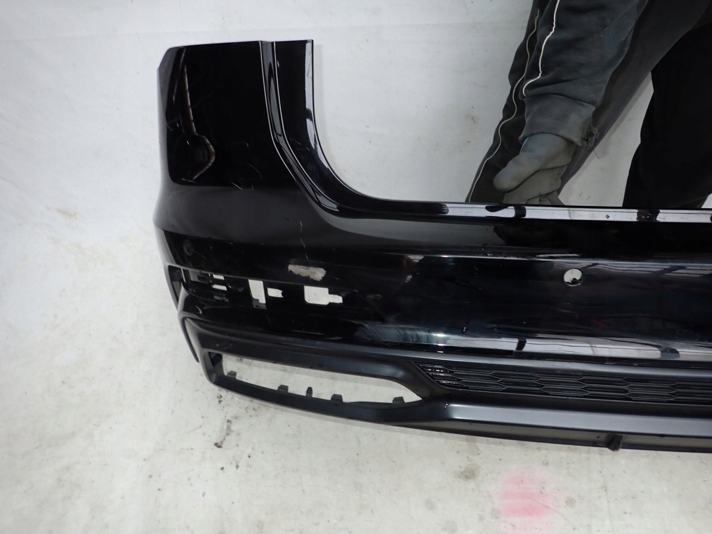 AUDI A6 C8 4K KOMBI S-LINE 18-23 bumper rear part rear 6XPDC