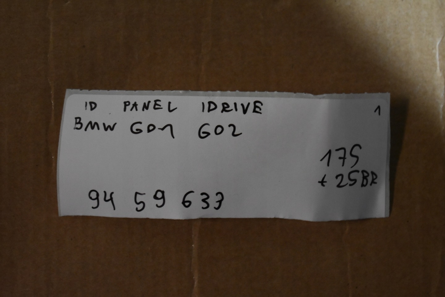 IDEALNY PANEL IDRIVE BMW G01 G02 1