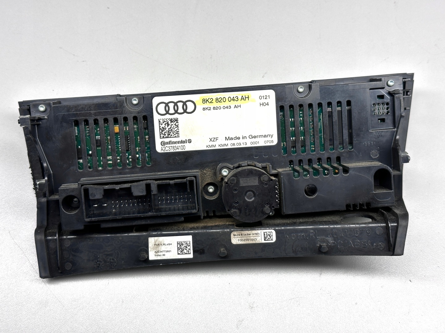 AUDI A4 B8 A5 LIFT PANEL klimatizaci CHROM 8K2820043AH UK
