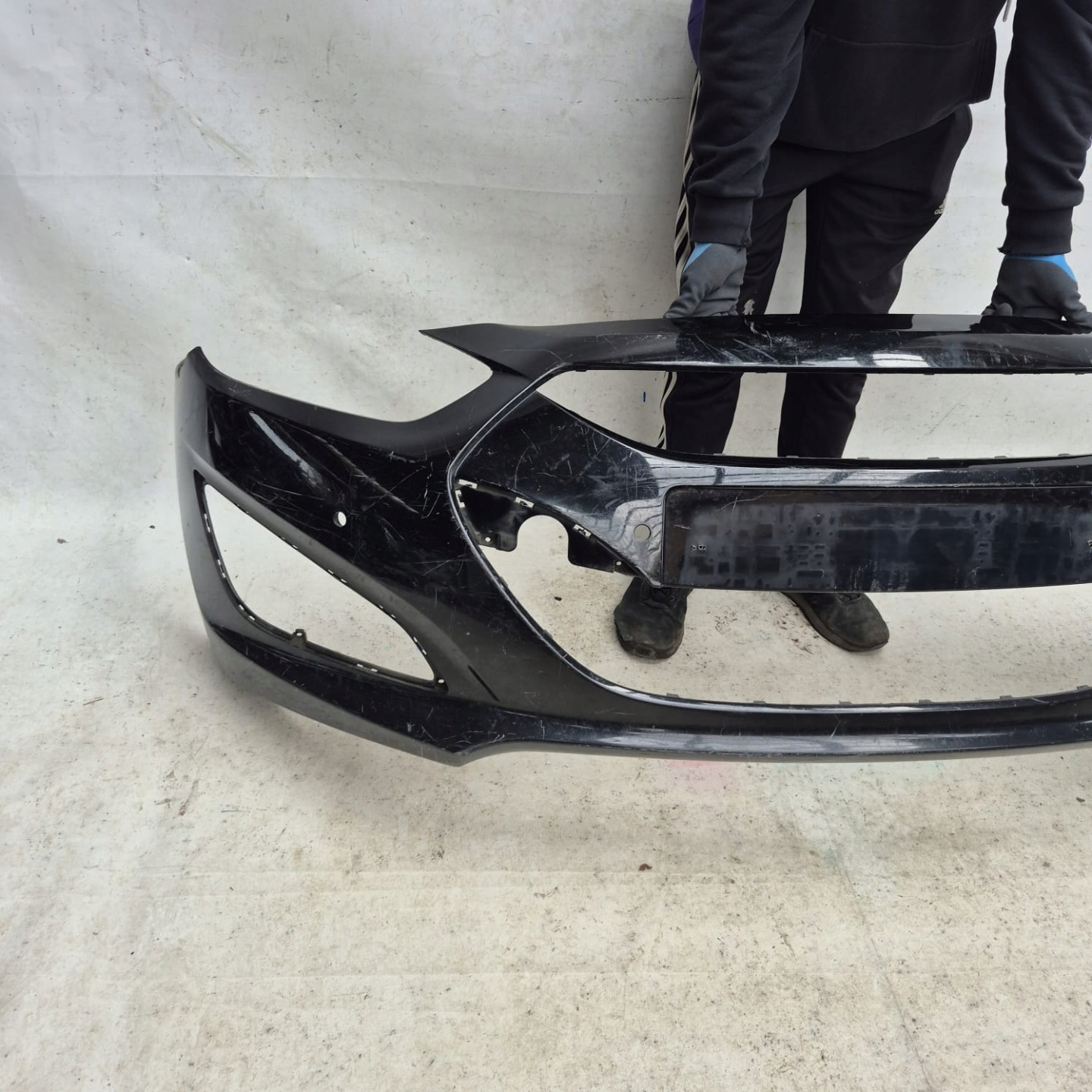 HYUNDAI I40 2011- bumper front front PDC