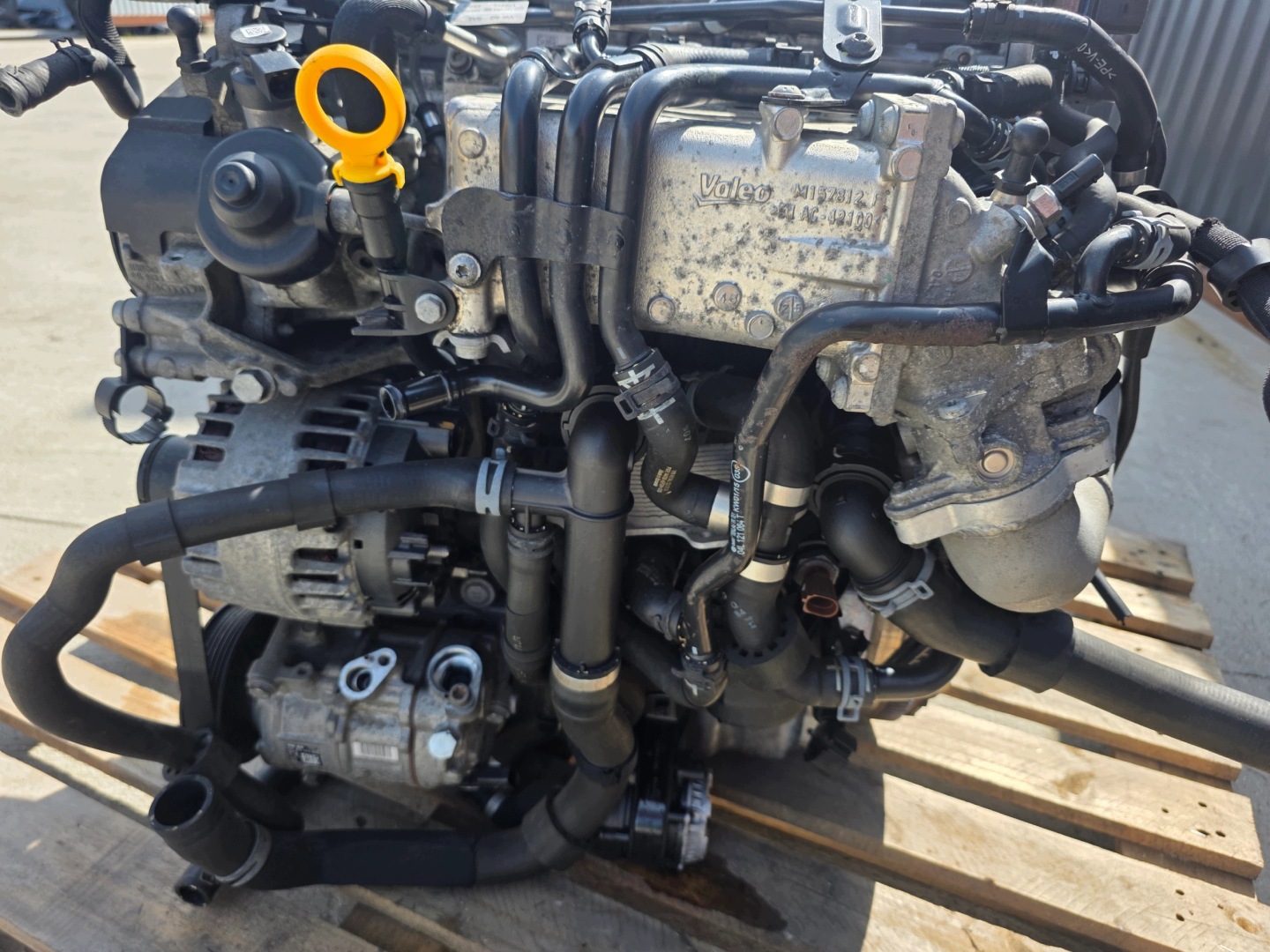 engine complete AUDI VW SEAT SKODA 2.0 TDI CUN CUNA original 115205KM !!!